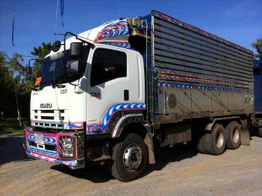 ขายรถพ่วง 22 ล้อ 2 เพลา แม่-ลุก กระบะเนียมคอกเกษตรดั้ม ISUZU DECA FXZ 360 ปี.56 ขายดาวน์แค่ 1050000 เท่านั้น วิ่งแค่80.000 กว่าๆกิโล สวยมากๆ สนใจโทร