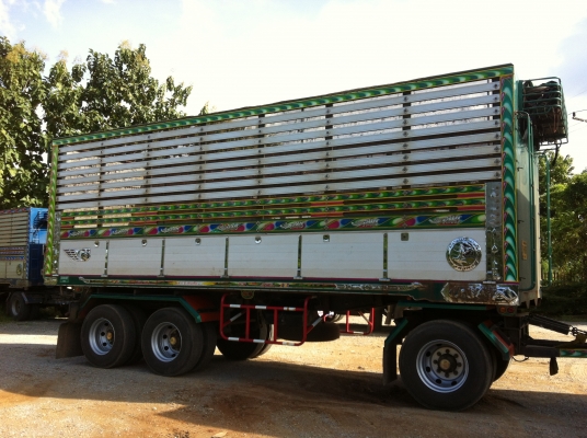 ขายรถพ่วง 22 ล้อ 2 เพลา แม่-ลุก กระบะเนียมคอกเกษตรดั้ม ISUZU DECA FXZ 360 ปี.56 ขายดาวน์แค่ 1050000 เท่านั้น วิ่งแค่80.000 กว่าๆกิโล สวยมากๆ สนใจโทร