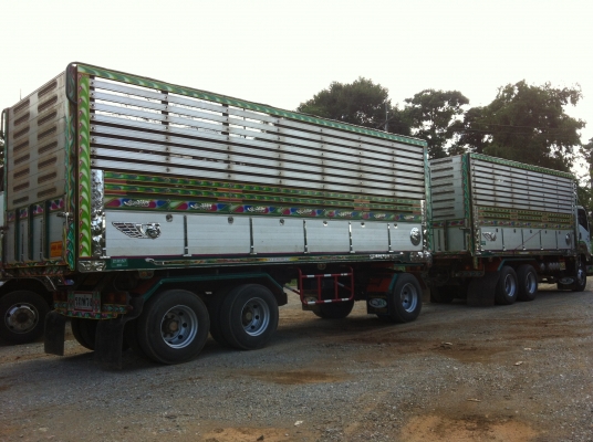 ขายรถพ่วง 22 ล้อ 2 เพลา แม่-ลุก กระบะเนียมคอกเกษตรดั้ม ISUZU DECA FXZ 360 ปี.56 ขายดาวน์แค่ 1050000 เท่านั้น วิ่งแค่80.000 กว่าๆกิโล สวยมากๆ สนใจโทร