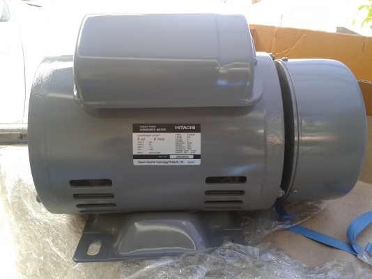 ขายมอเตอร์2แรงไฟบ้าน 220V 50Hz รอบ 1400 ของใหม่