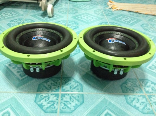 ซับ10&quot; EAGLE โครงหล่อแม่เหล็ก160/ว้อย2.5&quot; มือสองเดิมๆไม่เคยซ่อม อายุงาน3เดือน ขายคู่ละ 2350 บาท