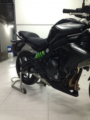 ขาย ER6N 2014 วิ่งไป 2500โลแท้ ประกันเหลือ 5เดือน 220,000 ต่อรองได้