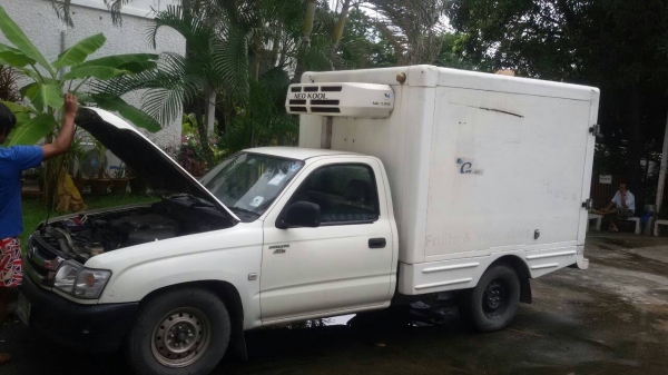 รถตู้แอร์ toyota D4D ปี03  ใช้งานปกติ แอร์มาก