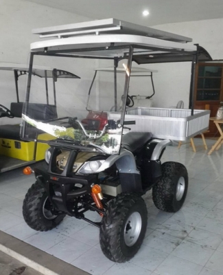 รถไฟฟ้าโซล่าเซลล์ส่งอาหาร Delivery