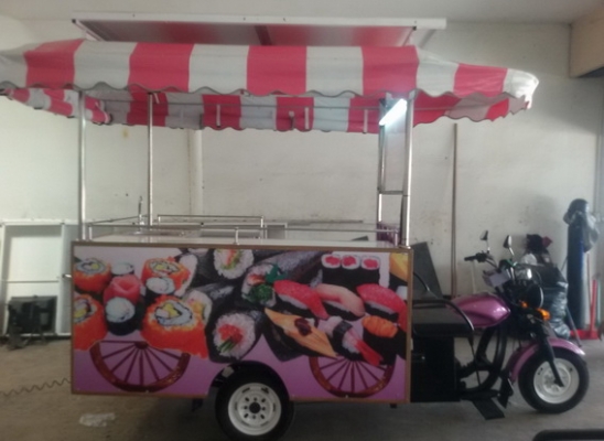 รถขายอาหารเคลื่อนที่ไฟฟ้าโซล่าเซลล์ คีออสเคลื่อนที่ไฟฟ้าโซล่าเซลล์