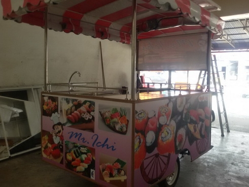 รถขายอาหารเคลื่อนที่ไฟฟ้าโซล่าเซลล์ คีออสเคลื่อนที่ไฟฟ้าโซล่าเซลล์