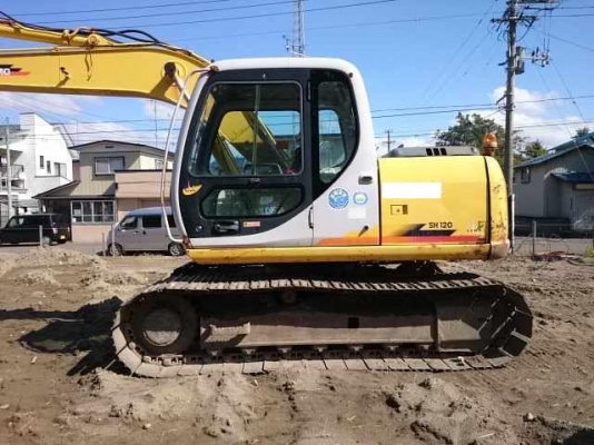 รถขุด Sumitomo SH120-3 #120A-1453 รอนำเข้าจากญี่ปุ่น สนใจโทร. 080-6565422 (หนิง)