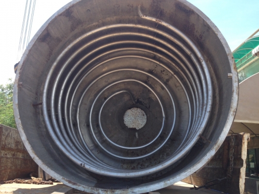 ขาย ถังแสตนเลสเกรด 316 ขนาด 3,500 ลิตร มีใบกวน และคอย สตรีม วิ่งรอบ ขาย ถังแสตนเลสเกรด 316 ขนาด 3,500 ลิตร มีใบกวน และคอย สตรีม วิ่งรอบ