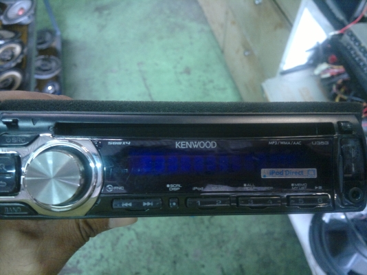 วิทยุ Kenwood Usb CD/Mp3  (Ipod Direct)U353