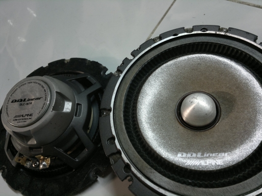 ลำโพงดอก 6 นิ้ว ALpIne  DD Linear ญี่ปุ่น