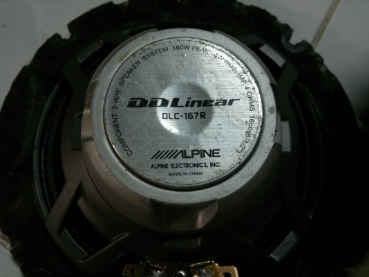 ลำโพงดอก 6 นิ้ว ALpIne  DD Linear ญี่ปุ่น