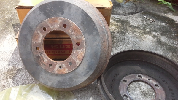 ขายผ้าเบรด จานดั้ม DMAX hi 3000