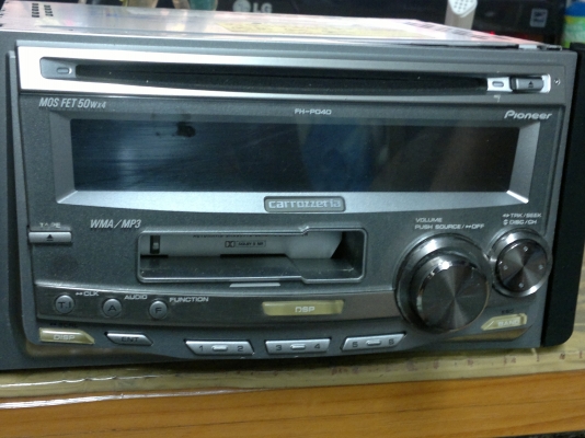 วิทยุ Carrozeria PioNeer 2 Dim สภาพสวย WMA/Mp3 (ญี่ปุ่น)