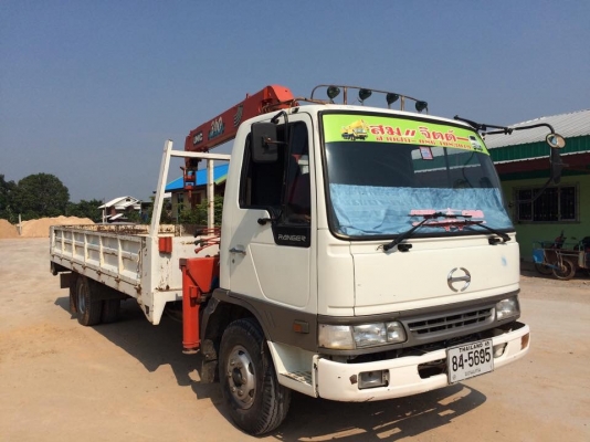 ขาย 6 ล้อเคน 3.4 ตัน 5 เหลี่ยมท้องปลิง เครื่อง185 แรง HO7C