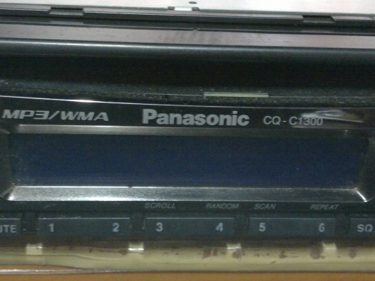 วิทยุ Panasonic  wma/mp3 ญี่ปุ่นติดรถ