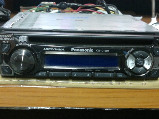 วิทยุ Panasonic  wma/mp3 ญี่ปุ่นติดรถ