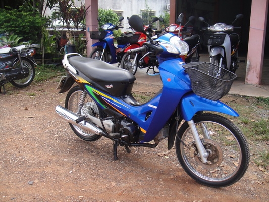 ขายเวฟ 125 สีน้ำเงิน-ดำ ทะเบียนพร้อมชุดโอน ขายเวฟ 125 สีน้ำเงิน-ดำ ทะเบียนพร้อมชุดโอน