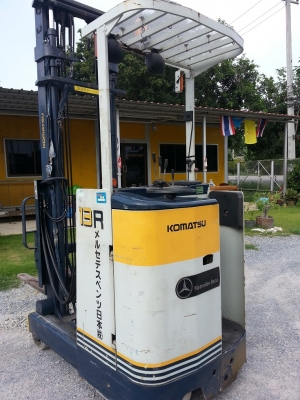 โฟคลิฟท์ไฟฟ้า 1.3ตัน Komatsu เก่าญี่ปุ่น ราคาถูก 090-986-2521