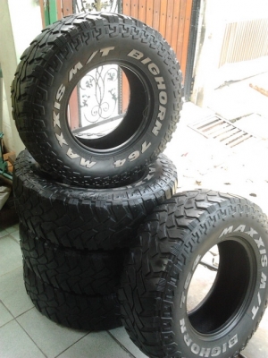 Maxxis MT 764 ขนาด 265/75/16 ปลายปี12 สภาพดี  1ชุด