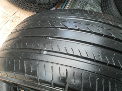 ขายยาง205/55/16 ปี 2612  YOKOHAMA ADAVAN JAPAN    4  เส้น