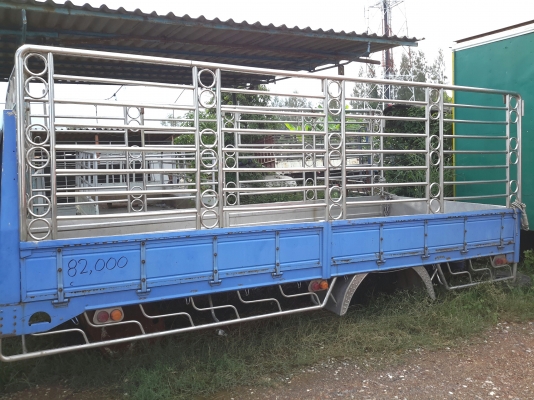 ...ขาย...     ( กระบะกรุ_สแตนเลส_คอกเลส )        * ยาว 5.00 ม.*         สภาพสวย_พร้อมใช้งาน         พร้อมติดตั้ง