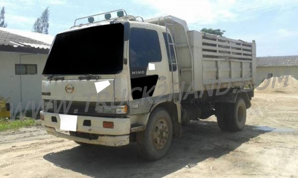 HINO 6 ล้อดัมพ์ 195 แรงม้า 6 สูบ สภาพพร้อมใช้งาน
