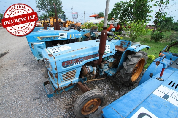 AUC 7 Code 004  แทรกเตอร์  เก่านอก HINOMOTO E16  ราคา เริ่มต้นการประมูล 30,000 บาท
