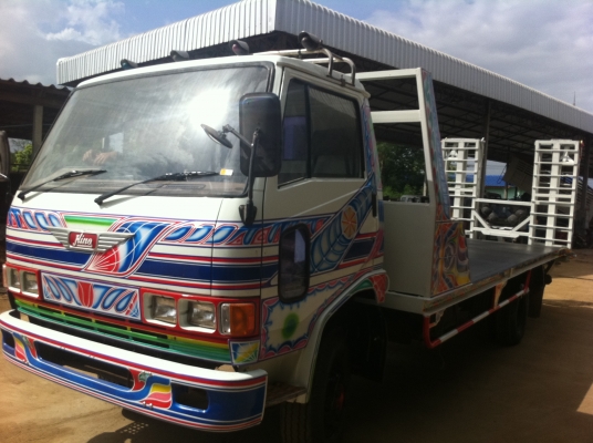 HINO เทเลอร์ หางไฮโดรลิค เครื่อง WO4D 117 แรงม้า