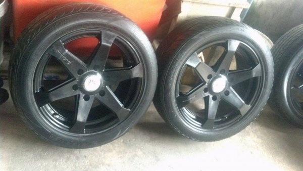 แม็ก 17 กระบะ 6 รู เจแปน แถมยาง 8700 บาท แม็ก 17 กระบะ 6 รู เจแปน แถมยาง 8700 บาท