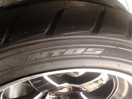 WELD พร้อมยาง NITTO NT05 ยางใหม่แม็กใหม่