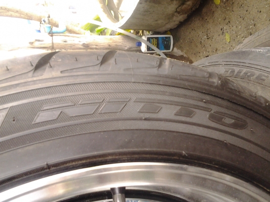 WELD พร้อมยาง NITTO NT05 ยางใหม่แม็กใหม่
