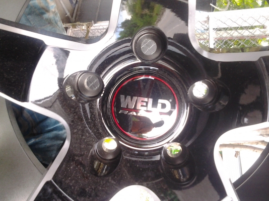 WELD พร้อมยาง NITTO NT05 ยางใหม่แม็กใหม่