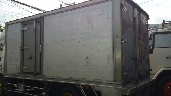 ขายตู้แห้ง พื้นปูสแตนเลส ยาว4.30 เมตร สภาพใหม่มาก ขายตู้แห้ง พื้นปูสแตนเลส ยาว4.30 เมตร สภาพใหม่มาก