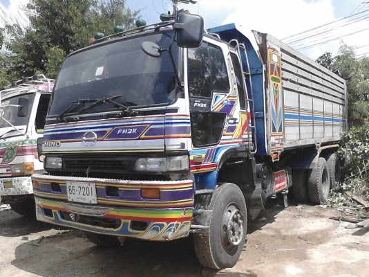 ขายสิบล้อHiho2kสองเพลาด้มกะบะเนียมสวยทะเบียนพร้อมโอน