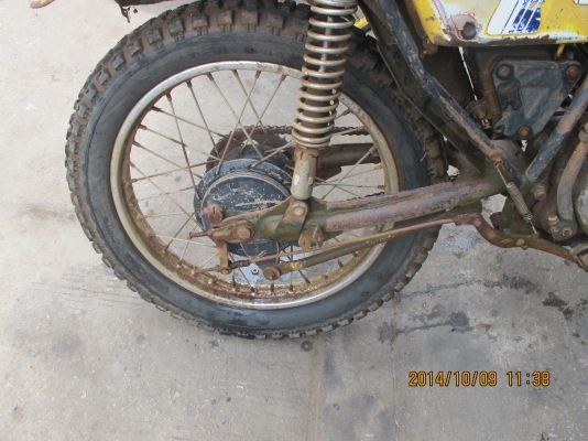 ขายรถวิบาก DT100 มีเล่มทะเบียนเอกสารพร้อมโอน