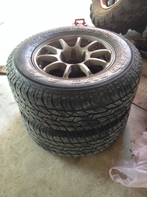 ขายแม๊ก racing Rs ขอบ17" แถมยาง เอาไปใส่ขับได้เลย