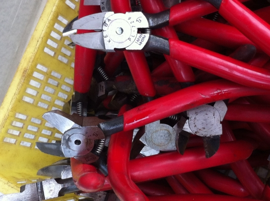 คืมตัดKEIBA ผลิตจากญี่ปุ่นแท้  ปากแข็ง มือสองสภาพสวย ตามรูป(มีแค่ 83 อัน)