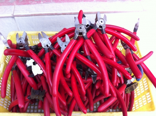 คืมตัดKEIBA ผลิตจากญี่ปุ่นแท้  ปากแข็ง มือสองสภาพสวย ตามรูป(มีแค่ 83 อัน)