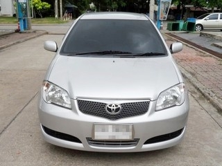 TOYOTA VIOS 1.5 S AUTO ปี 2003 จัดไฟแนนซ์ได้ค่ะ ไม่ต้องมีคนค้ำ  T.086-527-9533