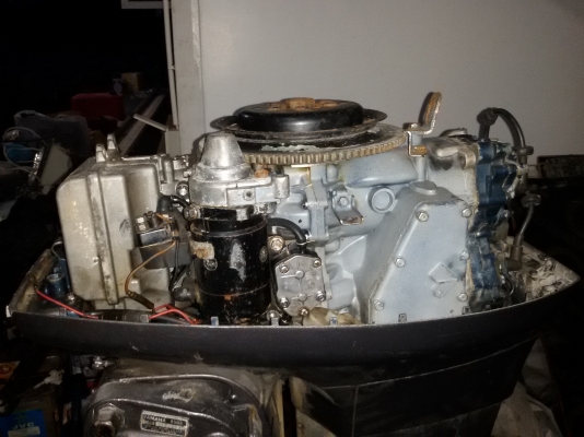 ขายเครื่อง yamaha 55Hp