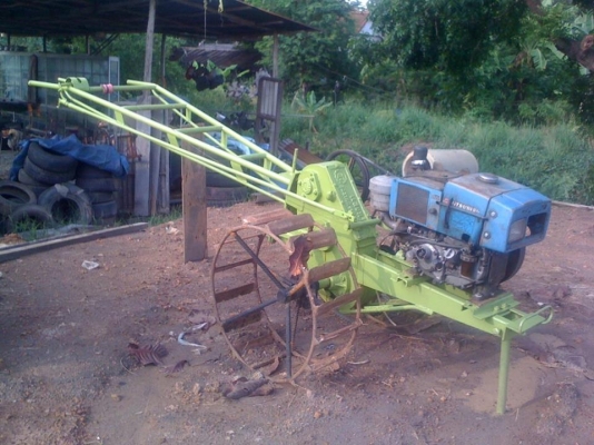 รถไถเดินตาม พร้อมเครื่องมิตซู 12 แรง พร้อมใช้งาน