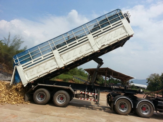 หัวลาก10ล้อIZUSU 2 เพลา รุ่น GXZ360 + หาง3มิตรดั้ม2เพลา + หางคอกสูง3เพลาแท้