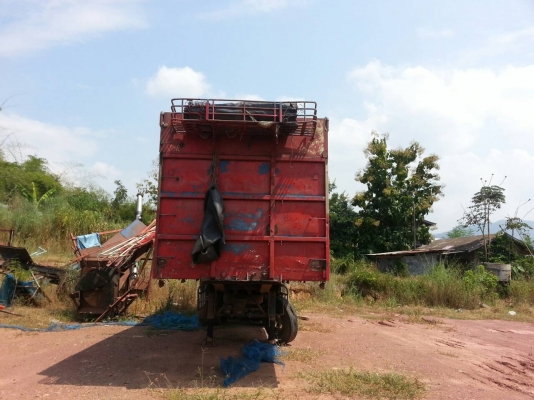 หัวลาก10ล้อIZUSU 2 เพลา รุ่น GXZ360 + หาง3มิตรดั้ม2เพลา + หางคอกสูง3เพลาแท้