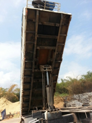 หัวลาก10ล้อIZUSU 2 เพลา รุ่น GXZ360 + หาง3มิตรดั้ม2เพลา + หางคอกสูง3เพลาแท้