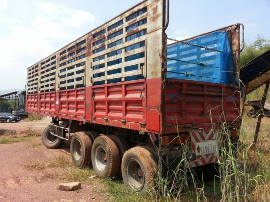 หัวลาก10ล้อIZUSU 2 เพลา รุ่น GXZ360 + หาง3มิตรดั้ม2เพลา + หางคอกสูง3เพลาแท้