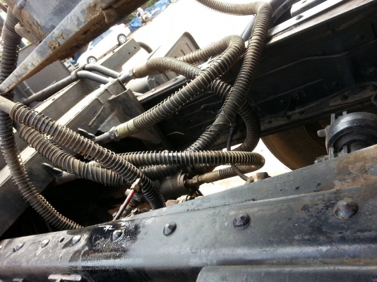 หัวลาก10ล้อIZUSU 2 เพลา รุ่น GXZ360 + หาง3มิตรดั้ม2เพลา + หางคอกสูง3เพลาแท้