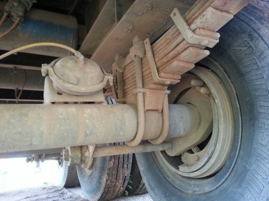 หัวลาก10ล้อIZUSU 2 เพลา รุ่น GXZ360 + หาง3มิตรดั้ม2เพลา + หางคอกสูง3เพลาแท้