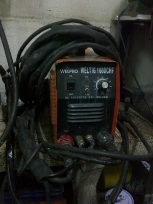 ขาย ตู้ เชื่อม TIG  160 DCHF   ขาย 6500  บาท  ใช้งานดีครับ