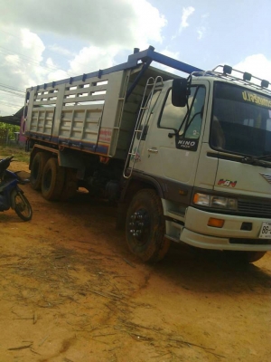 ขายดัมพ์ HINO 3H 195 HO7D 2เพลา เครื่องดี แชชซีสวย เอกสารพร้อมโอน วิ่งอ้อย วิ่งมัน สภาพพร้อมใช้งาน