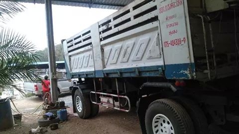 ขายรถบรรทุก10ล้อดั้ม แม่-ลูก